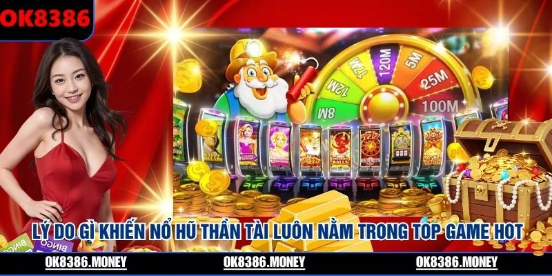 Lý do gì khiến nổ hũ thần tài luôn nằm trong top game hot