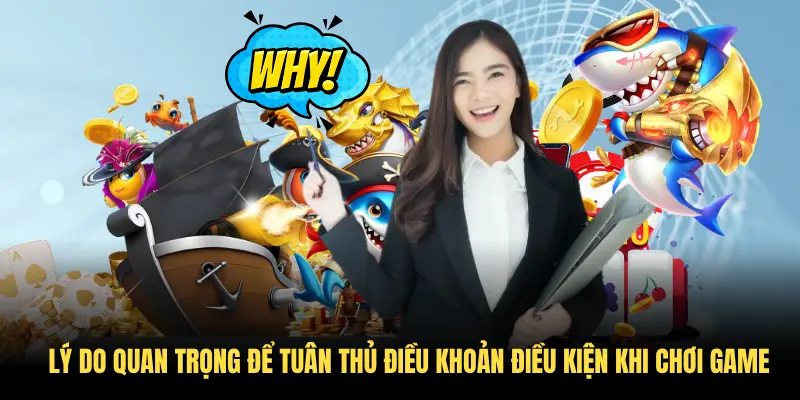Lý do quan trọng để tuân thủ điều khoản điều kiện khi chơi game